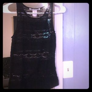 Lace tank top!
